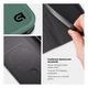 Чохол-книжка для Xiaomi Redmi Note 15 4G/Note 15 5G Poco M8 5G, OneFold Case, Зелений, з екошкіри (PU) і TPU, з магнітом, з підставкою і відділенням для карт, трансформується в підставку, протиударний, захист всього корпусу, ArmorStandart (ARM89984) - зображення 3