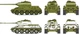 Збірна модель 1:72 два танки Т-34/85 Italeri 7515 - изображение 4