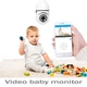 Универсальная Wi-Fi камера видеонаблюдения E280-1080P на 2 мегапикселя, для наружного и внутреннего использования, белая - изображение 2