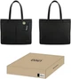 Torba na laptop Uniq Hava Tote Bag 16" Midnight Black (8886463686980) - obraz 4