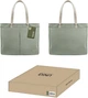 Torba na laptop Uniq Hava Tote Bag 16" Laurel Green (8886463687000) - obraz 4