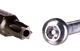 Бита FELO INDUSTRIAL TORX TR 9Hх25 мм; шестигранный хвостовик 1/4"; форма С 6,3 (02709010) - изображение 2