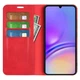 Чехол Taba Retro-Skin для Samsung Galaxy A07 / A075 книжка кожа PU с визитницей красный - изображение 2