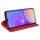 Чехол Taba Retro-Skin для Samsung Galaxy A07 / A075 книжка кожа PU с визитницей красный - изображение 3