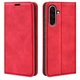 Чохол Taba Retro-Skin для Samsung Galaxy A36 / A366 книжка шкіра PU з візитницею червоний - зображення 1