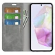 Чехол Taba Retro-Skin для Samsung Galaxy A36 / A366 книжка кожа PU с визитницей серый - изображение 2