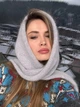 Хустка бактус косинка жіноча Zefur сіра - изображение 6