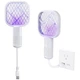 Уничтожитель комаров ультрафиолетовый USB мухобойка Mosquito Swatter Белая - изображение 1