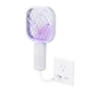 Уничтожитель комаров ультрафиолетовый USB мухобойка Mosquito Swatter Белая - изображение 4