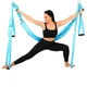 Гамак для йоги Antigravity Yoga Zelart FI-5453 Голубой - изображение 9