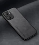 Кожаный чехол XnE OPPO A5x с металлической вставкой Black (43385-2B) - изображение 1