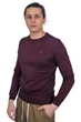 Лонгслив базовый 26-E6064-46 3XL бордовый - изображение 2