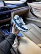 Кросівки жіночі Trainer Sneaker White Blue натуральна шкіра текстиль 40р синій - изображение 2