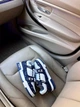 Кросівки жіночі Trainer Sneaker White Blue натуральна шкіра текстиль 40р синій - изображение 8