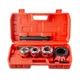 Набор плашек трубных 3 шт, для нарезки резьбы: 1/2"; 3/4"; 1" INTERTOOL SD-8003 - изображение 3