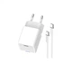 Зарядний пристрій ColorWay GaN Mini 30W PD Port PPS USB-C white + cable Type-C (CW-CHS054PDC-WT) ColorWay CW-CHS054PDC-WT 925589 - зображення 3