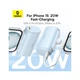Батарея універсальна Baseus Compact 4900mAh 20W Lightning, Black (PPWC05I) (P10068304112-00) Baseus P10068304112-00 926779 - зображення 6