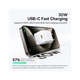 Зарядное устройство Baseus Palm Fast Charger 1C 30W + Cable 1.0m Type-C 60W white (P10111605213-01) Baseus P10111605213-01 925647 - изображение 6
