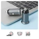 Зарядний пристрій Armorstandart USB Type-C PD20W + USB QC 3.0 Grey + cable Lightning (ARM82460) Armorstandart ARM82460 925625 - зображення 5