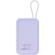 Батарея универсальная Canyon 10000mAh OnPower 101 PD/22.5W built-in cable Purple (CNS-CPB101PU) CANYON CNS-CPB101PU 928282 - изображение 4