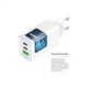 Зарядний пристрій ColorWay GaN Mini 65W PD Port PPS USB (USB-2C1A) cable Type-C&Lightning (CW-CHS058PDCL-WT) ColorWay CW-CHS058PDCL-WT 925596 - зображення 8