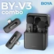 Микрофон Boya BY-V3 combo Type-C/Lightning Black (BY-V3 Combo) Boya BY-V3 Combo 926603 - изображение 7