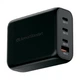 Зарядний пристрій Armorstandart ARP-131 Resolute Power USB-C 100W GaN Black (ARM70024) Armorstandart ARM70024 925688 - зображення 1