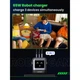 Зарядний пристрій Ugreen 1xUSB + 2xUSB-C 65W GaN CD361 gray (25685B) UGREEN 25685B 925821 - зображення 10