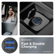 Зарядний пристрій Armorstandart 2xUSB QC3.0 Grey + cable Lightning (ARM82458) Armorstandart ARM82458 925620 - зображення 3