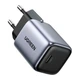 Зарядний пристрій Ugreen 1xUSB 30W Gan Type-C PD Nexode Mini Grey CD319 (90666) UGREEN 90666 925352 - зображення 2