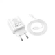 Зарядний пристрій HOCO C80A Plus Rapido 1xUSB-C PD20W + 1xUSB QC3.0 + cable USB-C to Lightning White (6931474779892) HOCO 6931474779892 925660 - зображення 4
