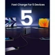 Зарядное устройство Ugreen 5xUSB 300W Nexode (5хUSB-C) CD333 (90903B) UGREEN 90903B 925471 - изображение 4