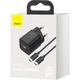 Зарядний пристрій Baseus 1xUSB 25W (USB-C) + Cable Type-C black (TZCCSUP-L01) Baseus TZCCSUP-L01 925379 - зображення 8