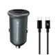 Зарядний пристрій Armorstandart USB Type-C PD20W + USB QC 3.0 Grey + cable USB-C (ARM82461) Armorstandart ARM82461 925626 - зображення 1