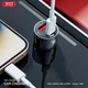 Зарядний пристрій XO CC58 USB-C PD65W + USB-A 30W Gray (CC58_Tarnish) XO CC58_Tarnish 925690 - зображення 3