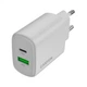 Зарядное устройство Canyon OnCharge 250 25W 1xPD 1xQC EU White (CNE-CHA250-21) CANYON CNE-CHA250-21 925605 - изображение 4