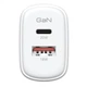 Зарядний пристрій Armorstandart 1xUSB-C PD25W + 1xUSB QC3.0 GaN white (ARM87066) Armorstandart ARM87066 925866 - зображення 3