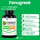 Добавка преміум-класу екстракт насіння пажитника Healthfare Fenugreek Seed Extract 6000mg 150 капсул - зображення 2