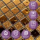 Мозаика из декоративного стекла Sticker Wall 298х298х4,5мм SW-00002360 - изображение 4
