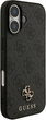 Панель Guess 4G Small Classic Logo MagSafe для Apple iPhone 17 Black (3666339490560) - зображення 4