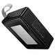 Повербанк із ліхтариком Hoco J166 Carretera 50000mAh 22.5W 3xUSB/2xType-C чорний - зображення 2