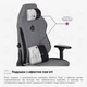Геймерське крісло Cyberlux Ares Grey (арт. GM-405 G) - изображение 14