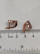 Серебряные серьги 925 пробы в стиле Van Cleef (Ван Клиф) клевер с синими камушками (ЛПЧ-4021) - изображение 7