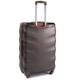 Дорожный пластиковый чемодан Wings 402 Exclusive большой (L) на 4 колесах 75х50х30 см кофейный - изображение 2