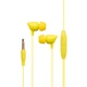 Дротові навушники 3.5mm Celebrat G7 Comfortable wearing вакумні з мікрофоном 1.2m Yellow - изображение 1