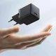 Блок заряджання 30w Baseus Palm Fast Charger Type-C (black) - изображение 3
