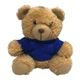 Брелок-іграшка Ведмедик плюшевий в кофтинці 10см - синій - изображение 2