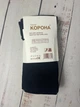 Колготки кашемірові дитячі Корона 116-128р Чорний Рубчик (1228-5) - изображение 2