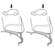 Монтажний комплект Thule 1132 для Alfa Romeo 166 (mkI) 1998-2005 (TH 141132) - изображение 2