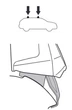Монтажний комплект Thule 145180 для Honda Civic (mkIX)(седан) 2012-2015; Acura ILX (mkI) 2012-2022 (TH 145180) - изображение 2